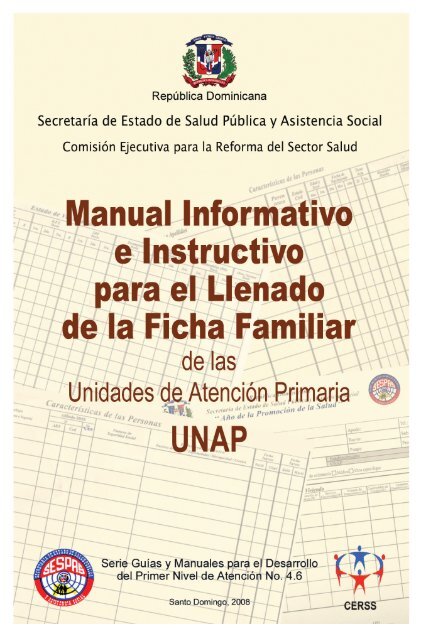 Manual Informativo e Instructivo Llenado Ficha Familiar
