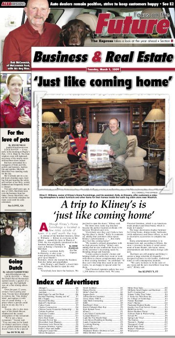 A trip to Kliney's is 'just like coming home' - The Express