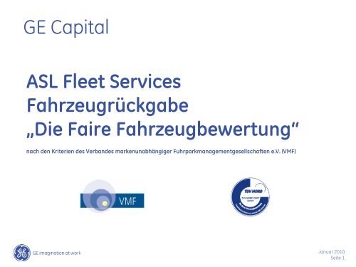 Die Faire Fahrzeugbewertung - GE Capital Deutschland
