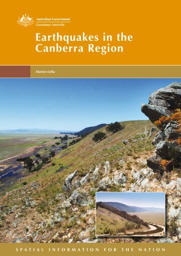 Earthquakes in the Canberra Region - Geoscience Australia