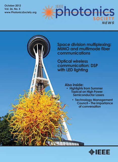 PDF of October Issue - IEEE Photonics Society