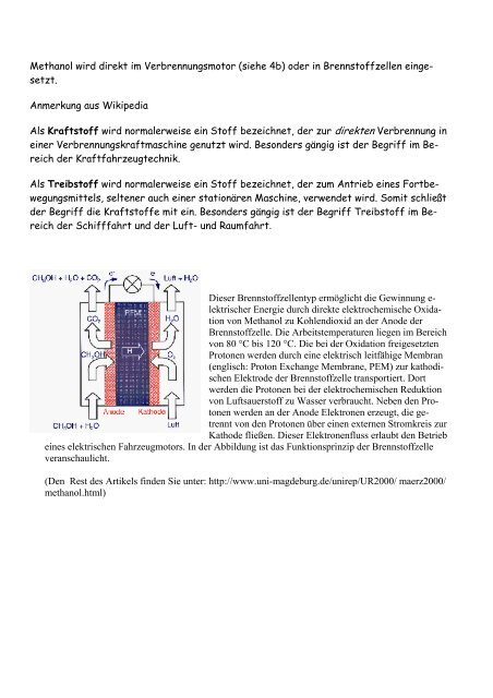 Methanol-Vergiftung