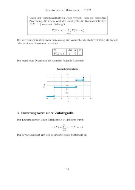 Repetitorium Mathematik â Teil 2 - Treminer.de