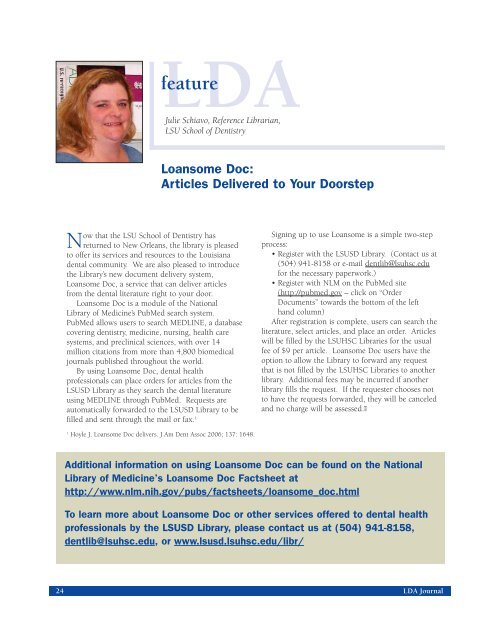 Journal of the Louisiana Dental Association