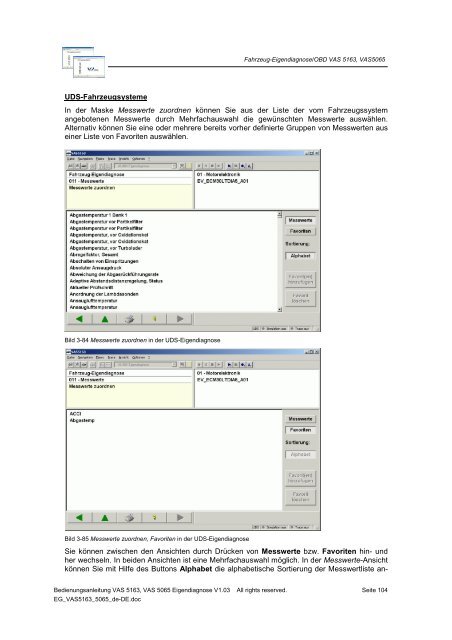 Fahrzeug-Eigendiagnose Bedienungsanleitung ... - DDMAUTO.ru