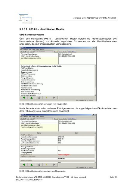 Fahrzeug-Eigendiagnose Bedienungsanleitung ... - DDMAUTO.ru