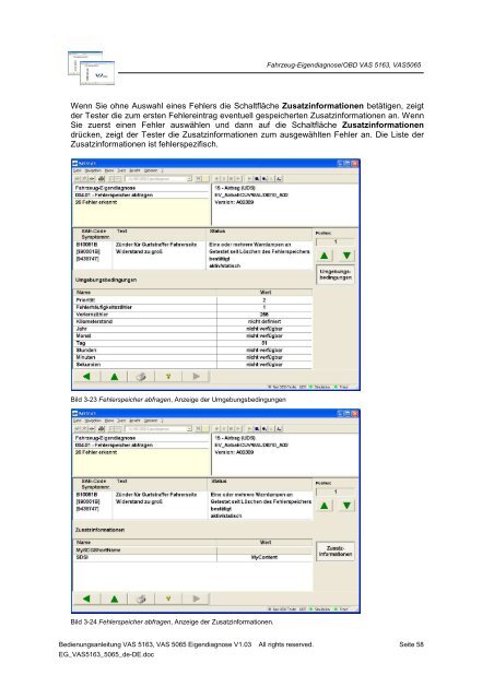 Fahrzeug-Eigendiagnose Bedienungsanleitung ... - DDMAUTO.ru