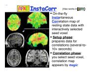 InstaCorr - the AFNI/NIfTI Server