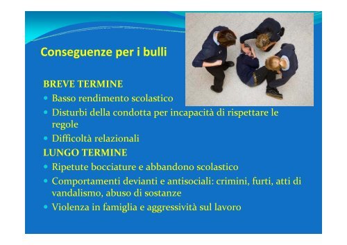 Il Bullismo fenomeno emergente: aspetti ... - USP di Piacenza