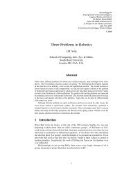 Three Problems in Robotics - helix