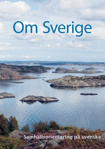 Samhällsorientering på svenska - Information om Sverige