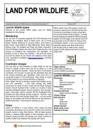 LfW Feb 2007 (PDF 582 kB) - Land for Wildlife - Low Ecological ...