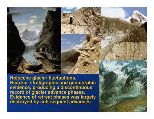 Holocene glacier fluctuations in the Italian Alps - Medclivar