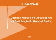 CatÃ¡logo Nacional de Cursos SENAI de QualificaÃ§Ã£o ... - CNI