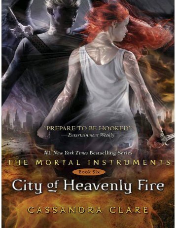 city of heavenly fire - cassandra clare