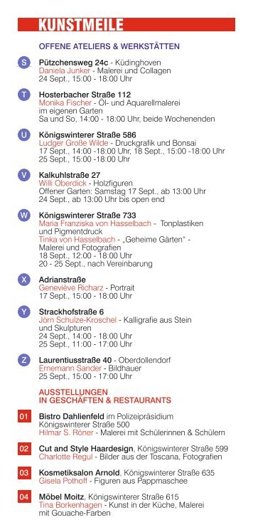 Oberkasseler Kulturkalender 2011 - 100 Druckdatei