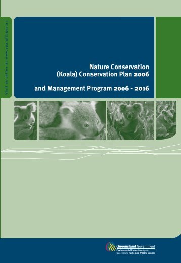 Nature Conservation (Koala) Conservation Plan 2006 and ...