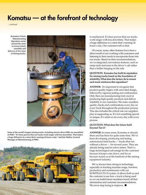 CRAWFORD GRADING & PIPELINE, INC. - TEC Tractor Times