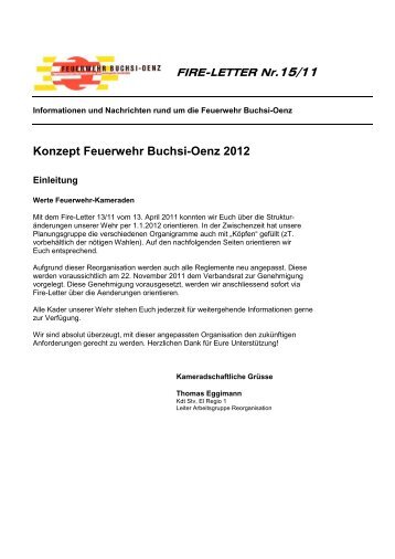 Konzept Feuerwehr Buchsi-Oenz 2012