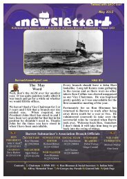 May 12 - Barrow Submariners Association