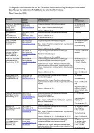 Klinikliste DRV Nordbayern - Die Psychosoziale Beratungsstelle für ...