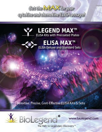 LEGEND MAXâ¢ ELISA MAXâ¢ - BioLegend