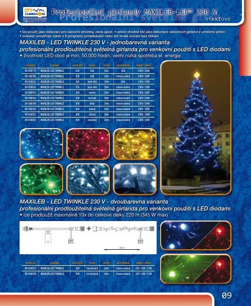 MAXILEB - LED - CITY ILLUMINATIONS