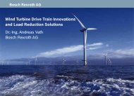 Dr.-Ing. Andreas Vath Bosch Rexroth AG Wind Turbine Drive Train ...