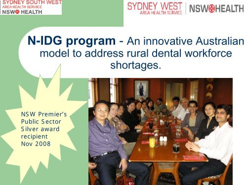 N-IDG program