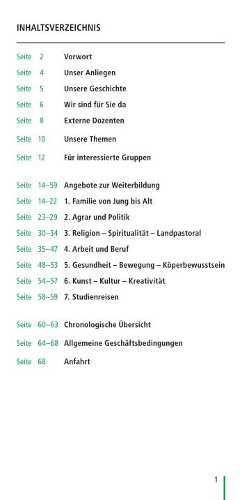 1/2011 - Katholische Landvolkshochschule Hardehausen