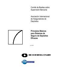 Principios BÃ¡sicos para Seguros de DepÃ³sitos Eficaces (pdf) - IPAB