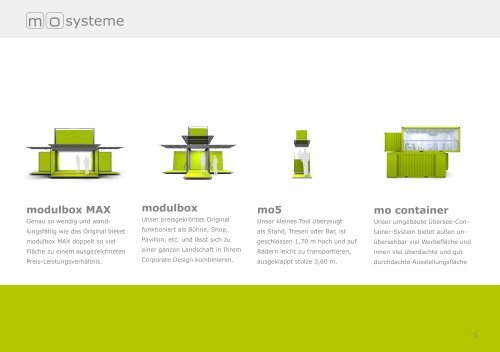 Hier erfahren Sie mehr Ã¼ber unsere Event-Systeme - Mo-systeme.com