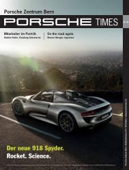 Download in deutsch - Porsche Zentrum Bern