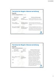 Technische Regeln Wasserverteilung Technische Regeln ... - Egeplast
