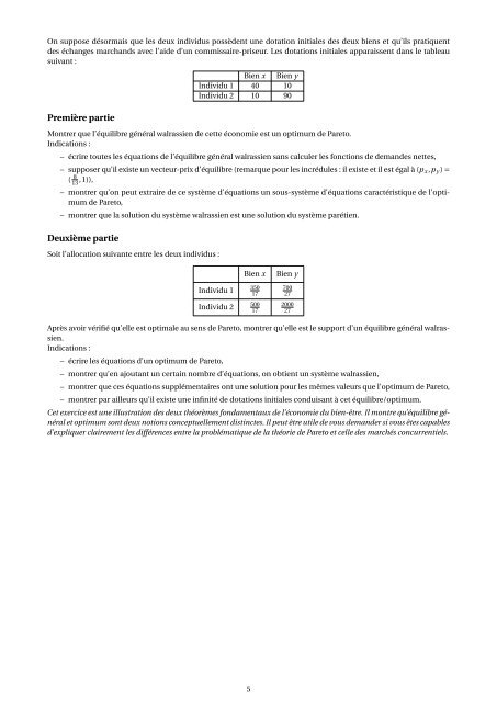 Optima au sens de Pareto