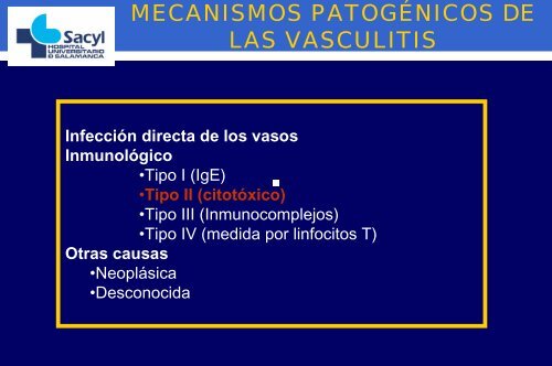 ANCAS en las vasculitis.