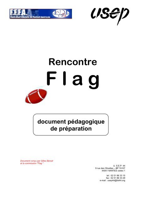 DOSSIER PEDA FLAG - USEP Loire-Atlantique