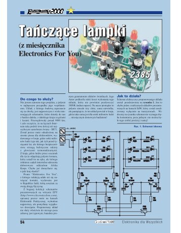 Tańczące lampki - Elportal