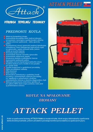 Attack PELLET - kotle na peletky (.pdf) - SOLARsystems