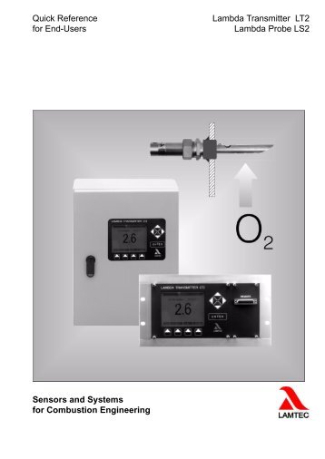 Quick Reference for End-Users Lambda Transmitter LT2 ... - lamtec