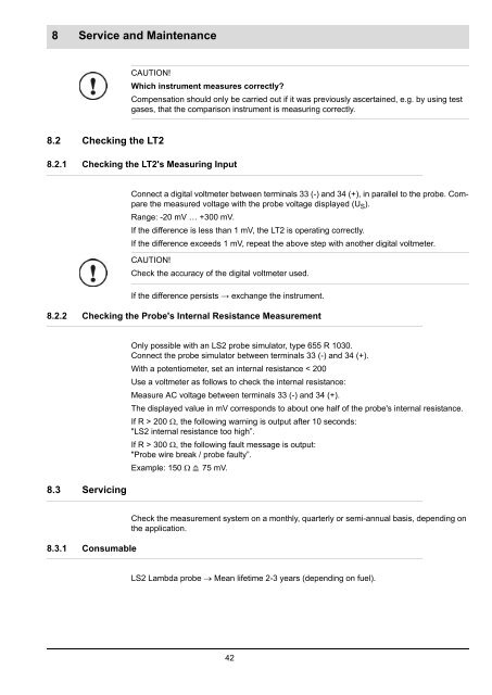 Quick Reference for End-Users Lambda Transmitter LT2 ... - lamtec