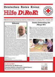 Hilfe DiReKt Sommer 2012 (pdf) - DRK-Kreisverband Jena ...