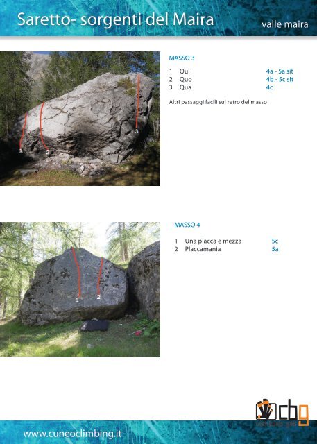 Saretto- sorgenti del Maira - Cuneoclimbing