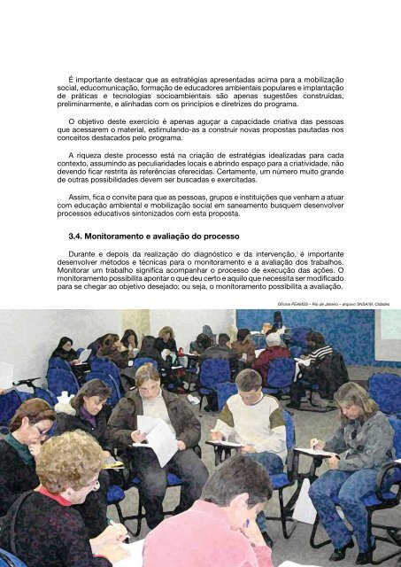 Caderno metodológico para ações de educação ambiental e - Conder
