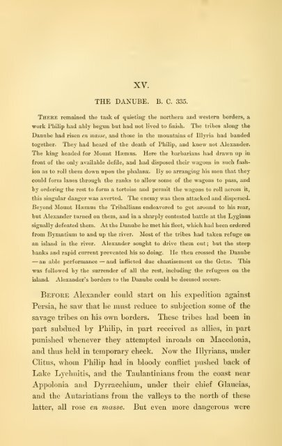 Alexander : a history of the origin and growth of the art of war from ...