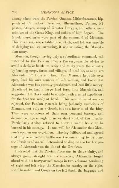 Alexander : a history of the origin and growth of the art of war from ...