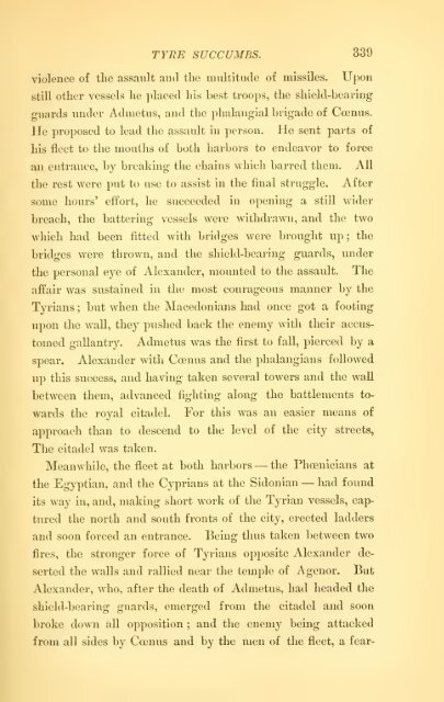 Alexander : a history of the origin and growth of the art of war from ...