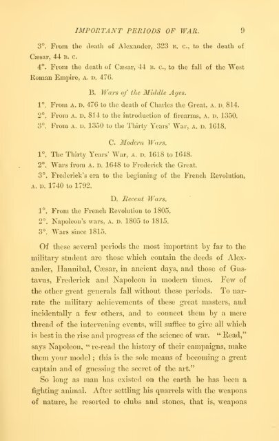 Alexander : a history of the origin and growth of the art of war from ...