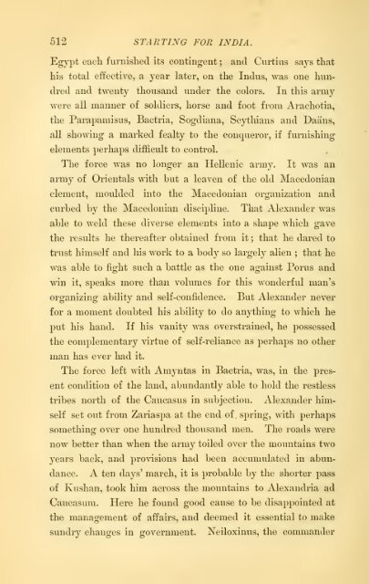 Alexander : a history of the origin and growth of the art of war from ...