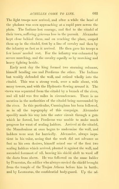 Alexander : a history of the origin and growth of the art of war from ...